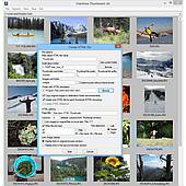 Thumbnails window: Export HTML dialog